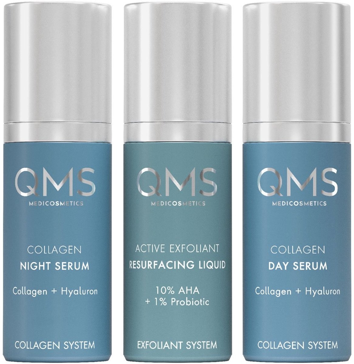 QMS - Collagen + Exfoliant Set Strong 3x30ml