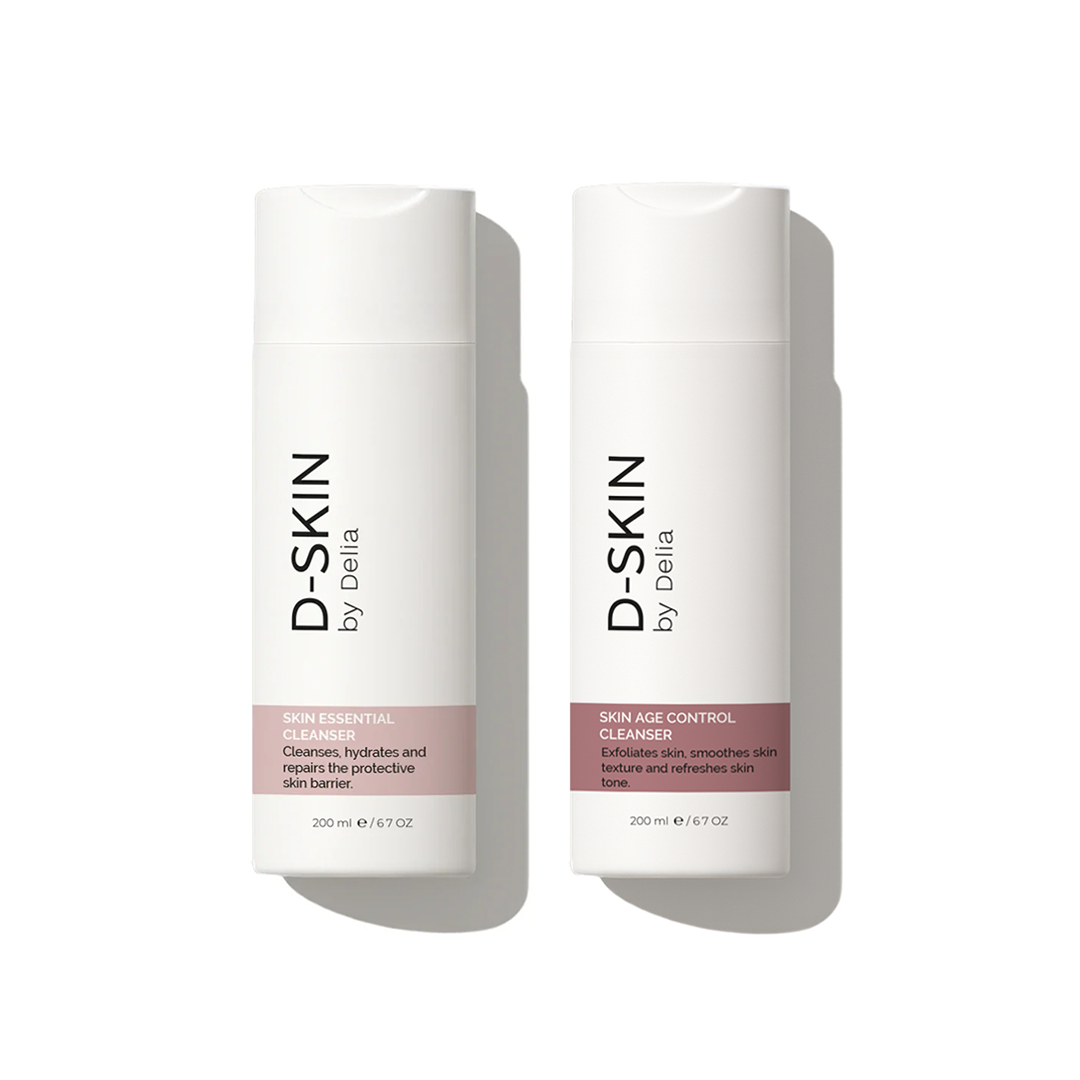 Radiant Skin (Essential Cleanser + Skin Age Control Cleanser)