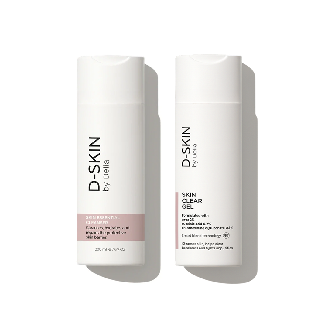 Clear Skin (Essential Cleanser + Skin Clear Gel)