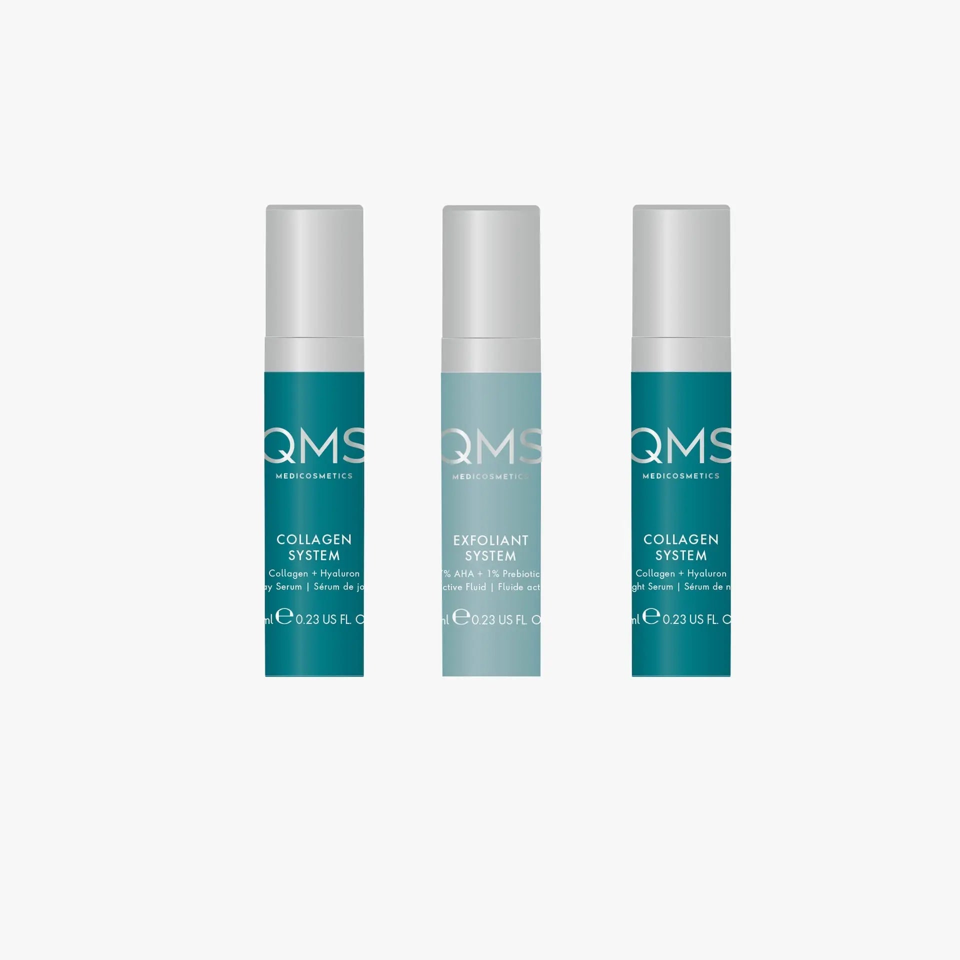 QMS - Collagen + Exfoliant Set Medium 3x7ml QMS