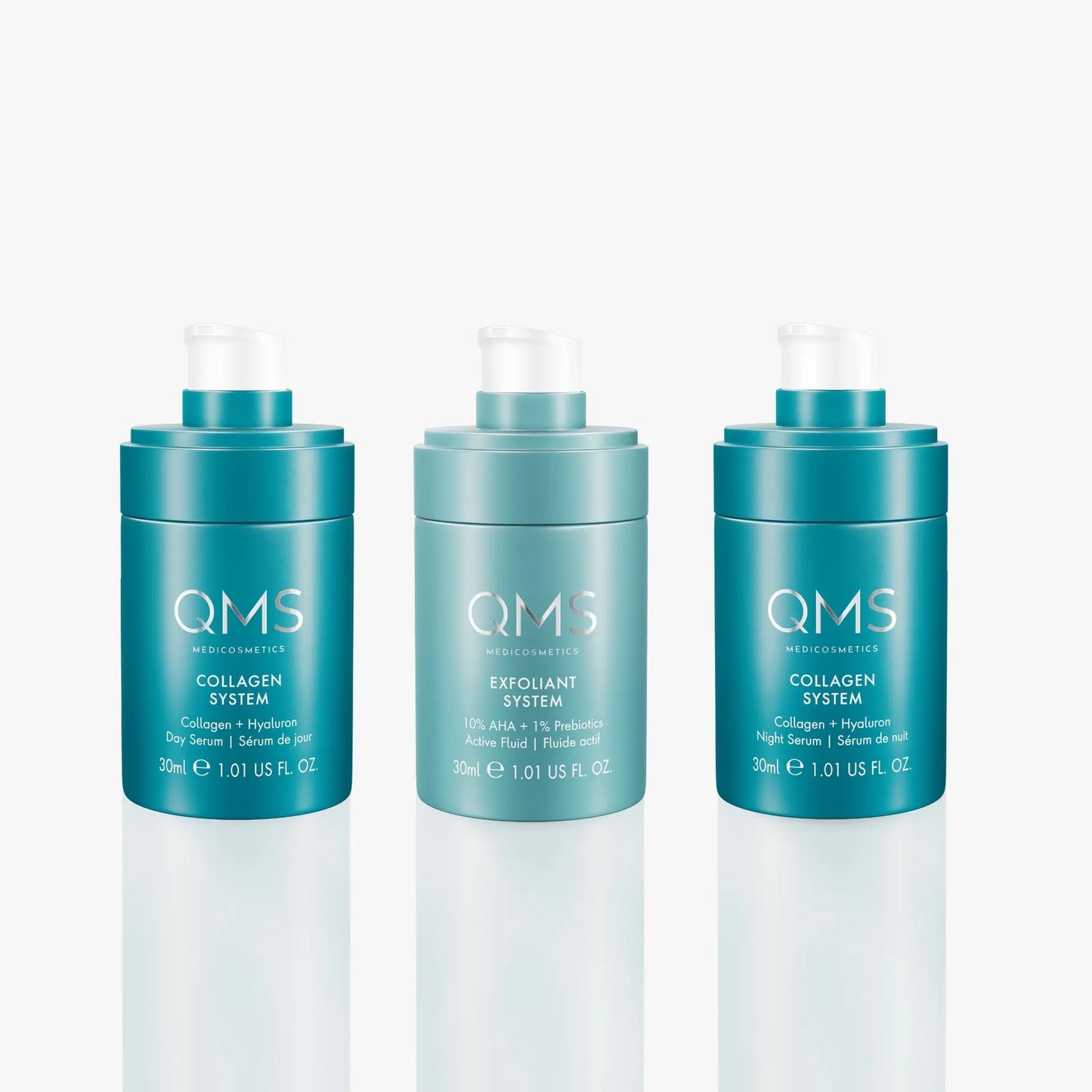 QMS - Collagen + Exfoliant Set Strong 3x30m QMS