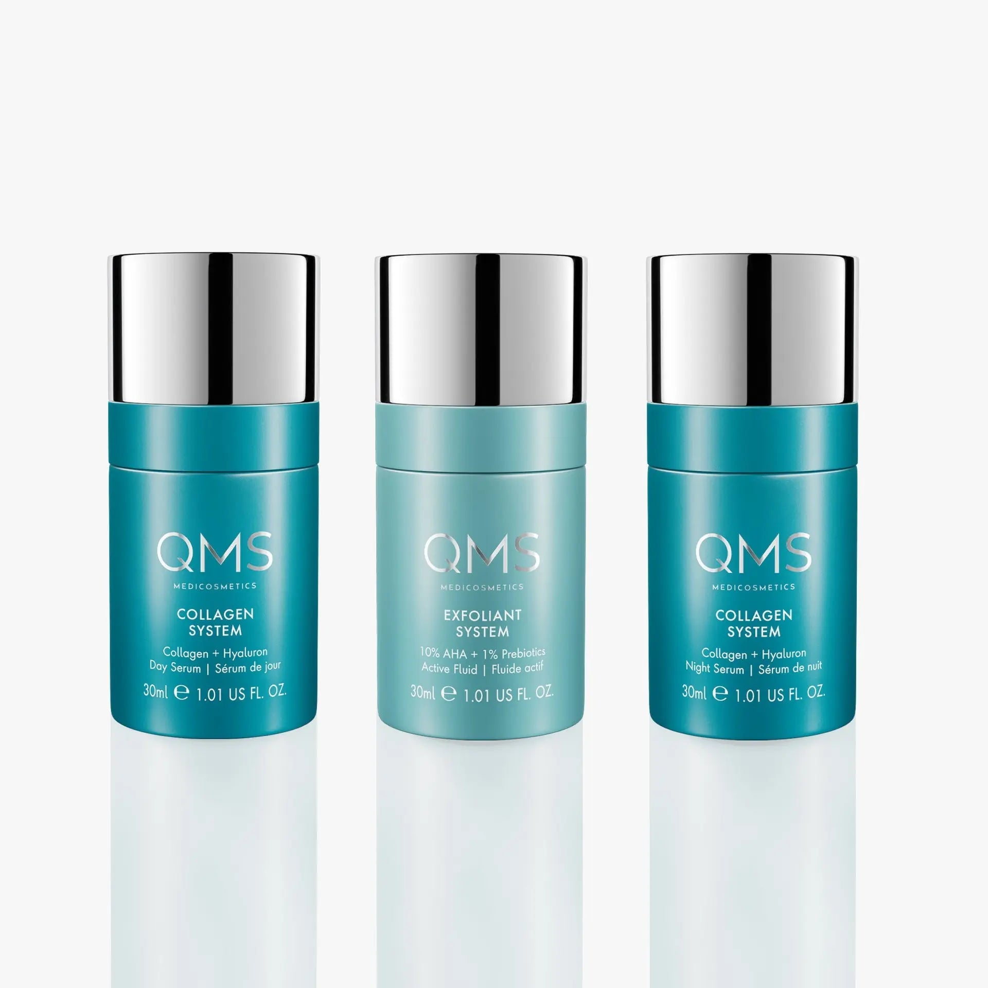 QMS - Collagen + Exfoliant Set Strong 3x30m QMS