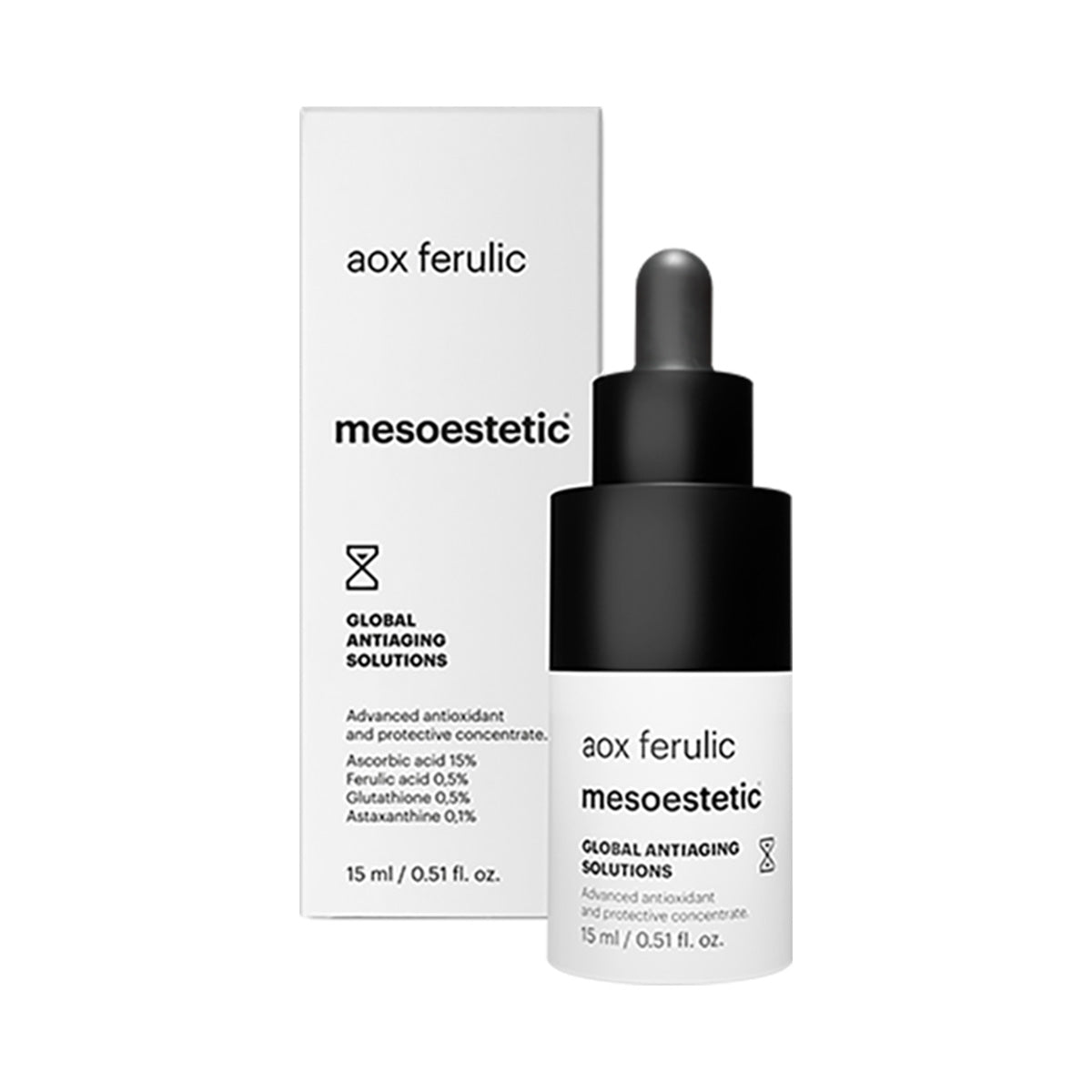 Mesoestetic Aox Ferulic Global Antiaging Solutions 15ml.