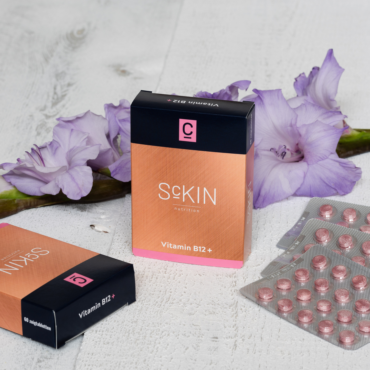 ScKIN Vitamin B12+ 60tabletten