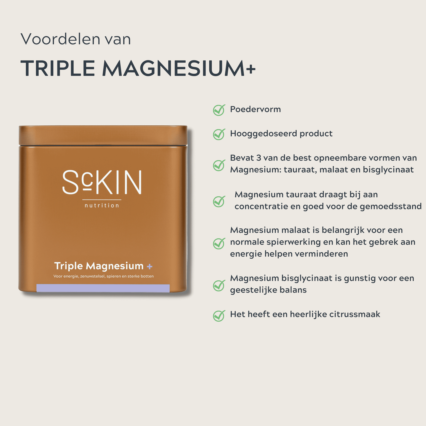 ScKIN Triple Magnesium+ 339gr.